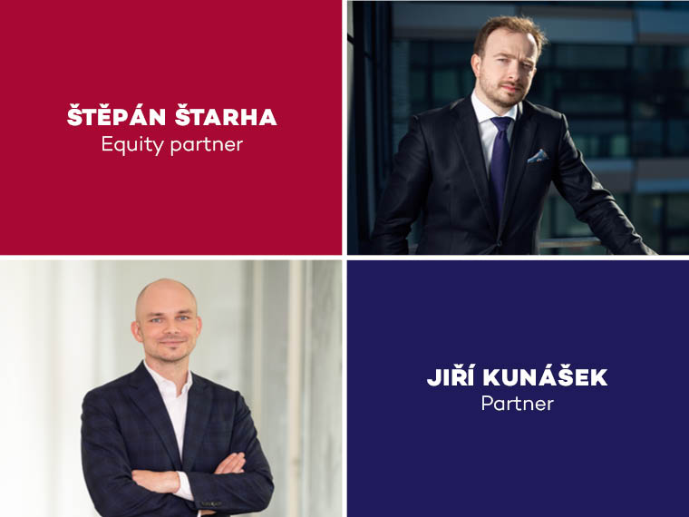 In line with its New Year’s tradition, the law firm HAVEL & PARTNERS announces internal promotions – Štěpán Štarha becomes an equity partner, Jiří Kunášek becomes a partner; in total, 9 lawyers have been promoted